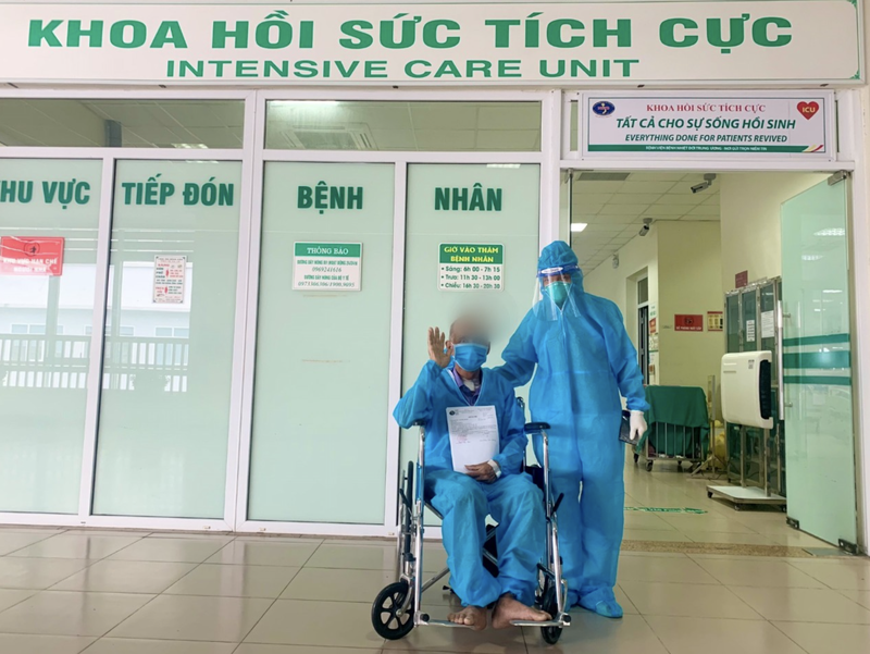 Sau nhiều ngày chống chọi với bệnh tật, bệnh nhân H. đã khoẻ mạnh (Ảnh - Đặng Thanh)