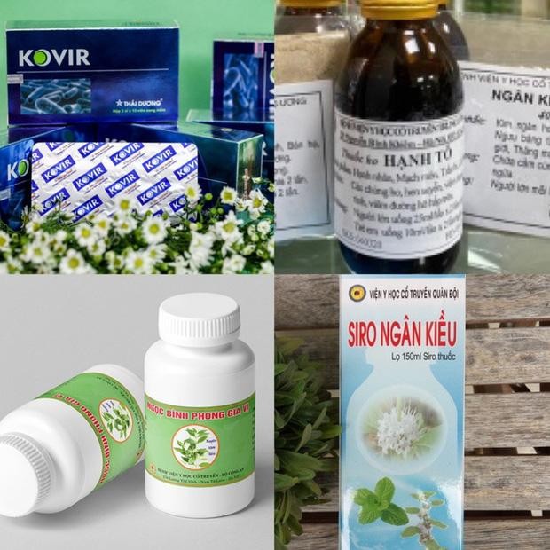 4 loại thuốc YHCT nằm trong danh sách 12 loại thuốc hỗ trợ điều trị COVID-19 của Bộ Y tế (Ảnh tổng hợp) 4 loại thuốc YHCT nằm trong danh sách 12 loại thuốc hỗ trợ điều trị COVID-19 của Bộ Y tế (Ảnh tổng hợp)