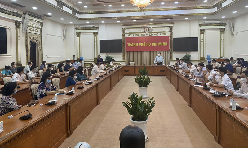 Bộ trưởng Bộ Y tế Nguyễn Thanh Long gặp gỡ, trao đổi với lãnh đạo các bệnh viện, cơ sở y tế tư nhân trên địa bàn TP. HCM (Ảnh - Thái Bình) Bộ trưởng Bộ Y tế Nguyễn Thanh Long gặp gỡ, trao đổi với lãnh đạo các bệnh viện, cơ sở y tế tư nhân trên địa bàn TP. HCM (Ảnh - Thái Bình)