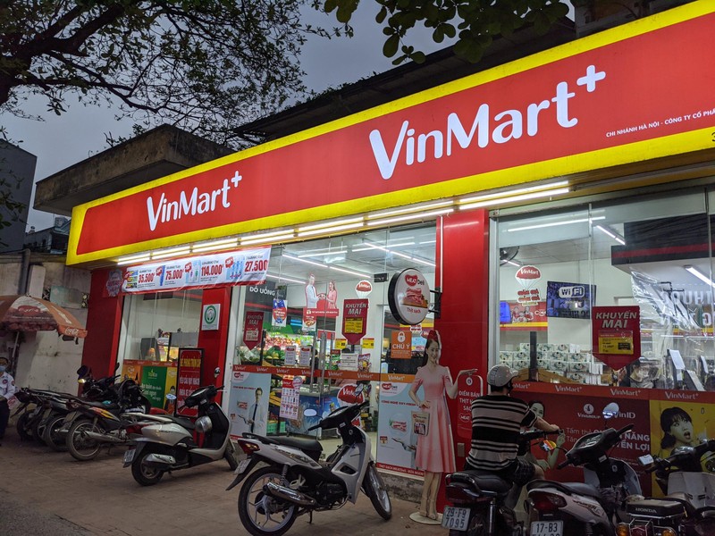 Một cửa hàng trong chuỗi hệ thống siêu thị Vinmart, Vinmart+ (Ảnh VM)