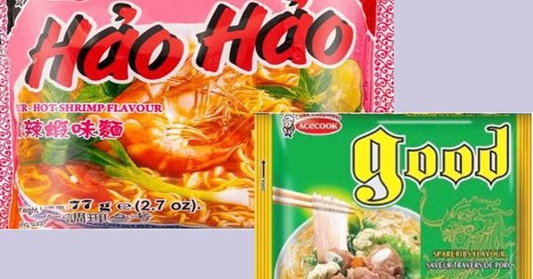 Mì Hảo Hảo, miến Good (Ảnh - BCT)