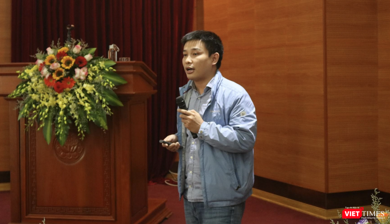 TS. Tống Quang Công – Viện Khoa học vật liệu, Viện Hàn lâm Khoa học và Công nghệ Việt Nam (Ảnh - Minh Thuý)