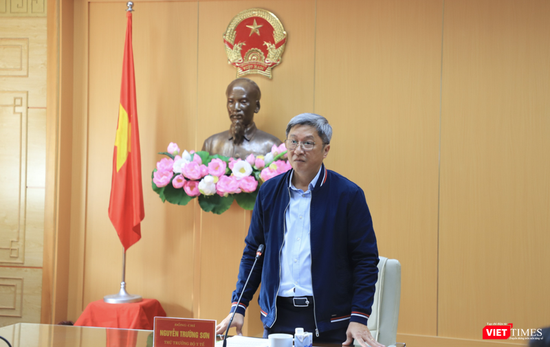 Thứ trưởng Bộ Y tế Nguyễn Trường Sơn (Ảnh - Minh Thuý) Thứ trưởng Bộ Y tế Nguyễn Trường Sơn (Ảnh - Minh Thuý)