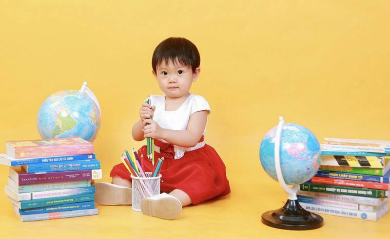 Bé Đậu Hà Lan - trái ngọt của gia đình Thượng úy Đậu Văn Dũng sau 14 năm hiếm muộn (Ảnh - BVCC)