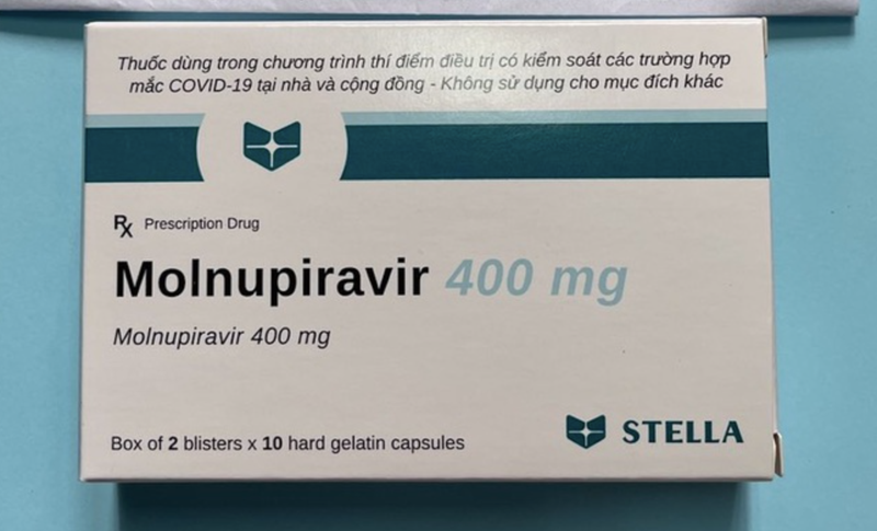 Thuốc Molnupiravir (Ảnh - VT) 