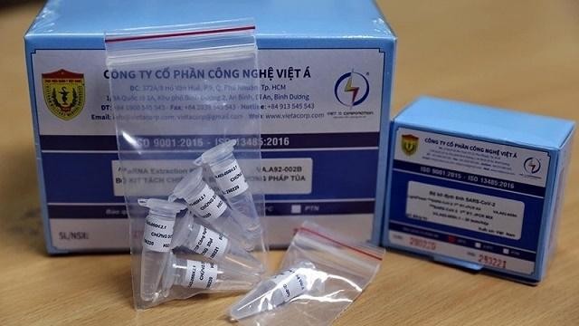 Bộ kit xét nghiệm COVID-19 Việt Á (Ảnh - MH)