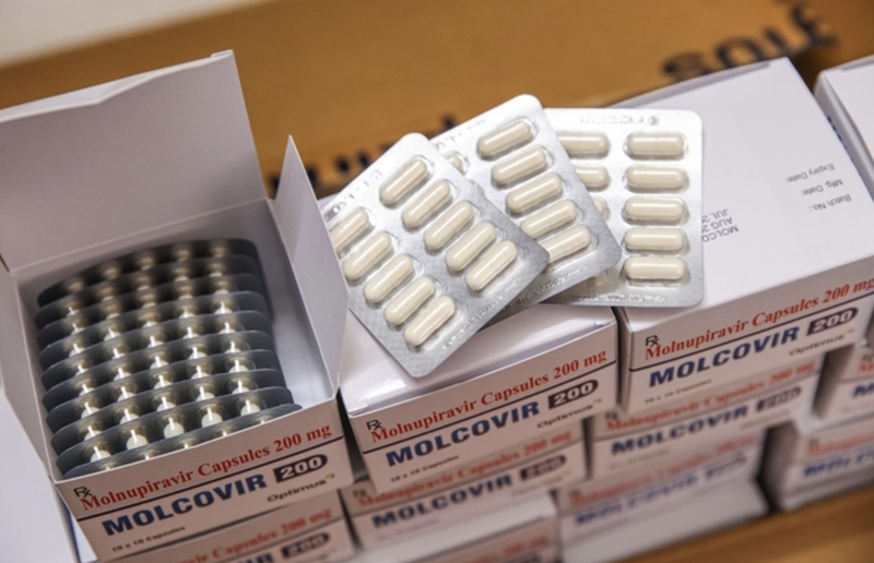 Thuốc kháng virus Molnupiravir (Ảnh - SYTHN) Thuốc kháng virus Molnupiravir (Ảnh - SYTHN)