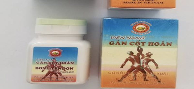 Viên nang Gân Cốt Hoàn (Ảnh - Cục ATTP)