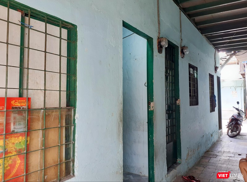 Dãy phòng trọ (tại quận Tân Bình, TP.HCM) nơi xảy ra sự việc Dãy phòng trọ (tại quận Tân Bình, TP.HCM) nơi xảy ra sự việc