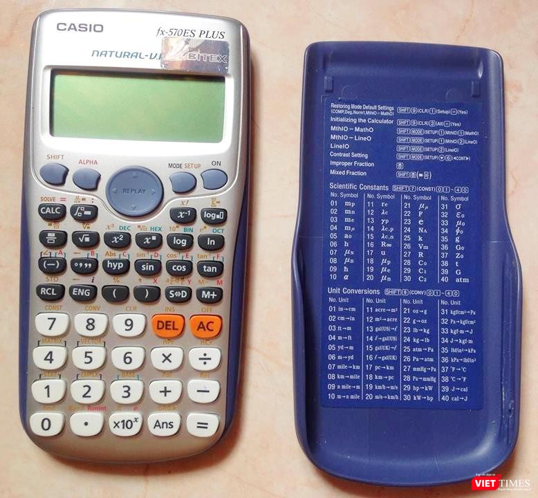 Casio FX 570ES Plus là loại máy tính thông dụng được mang vào phòng thi Casio FX 570ES Plus là loại máy tính thông dụng được mang vào phòng thi