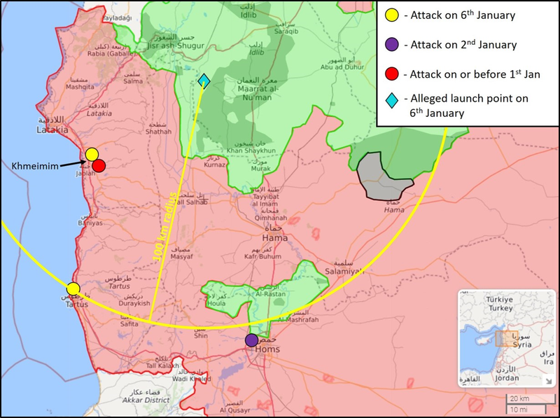 Giải mã vụ căn cứ Nga ở Syria bị tấn công ồ ạt (P.1) ảnh 1 Giải mã vụ căn cứ Nga ở Syria bị tấn công ồ ạt (P.1) ảnh 1