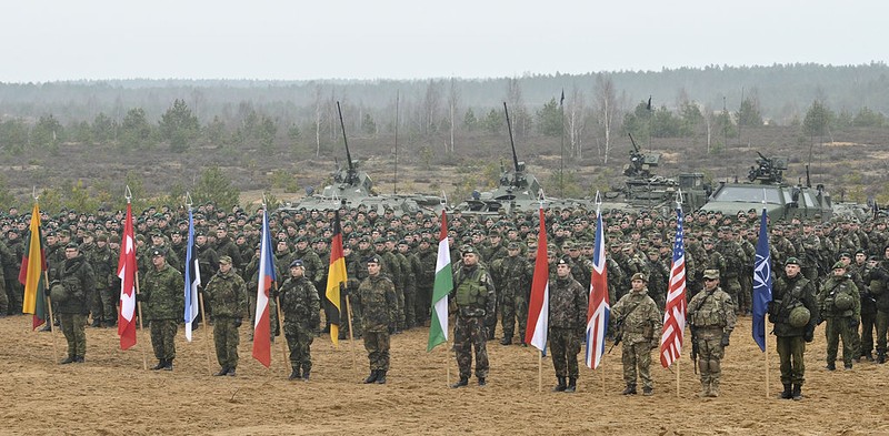 Quân đội Mỹ và NATO diễn tập tại Lithuania.