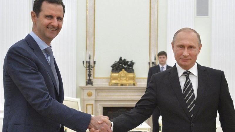 Tháng 9.2015, Nga đã quyết định can thiệp vào tình hình Syria, giúp chế độ của tổng thống Bashar al-Assad trụ vững. Tháng 9.2015, Nga đã quyết định can thiệp vào tình hình Syria, giúp chế độ của tổng thống Bashar al-Assad trụ vững.