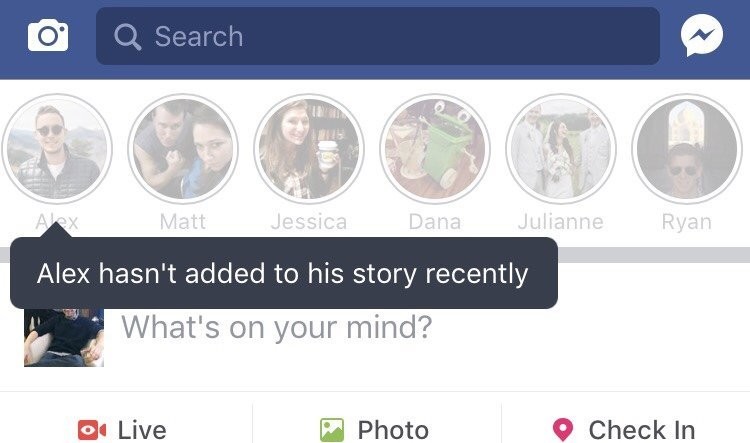 Facebook đã bắt chước Snapchat như thế nào? ảnh 7 Facebook đã bắt chước Snapchat như thế nào? ảnh 7