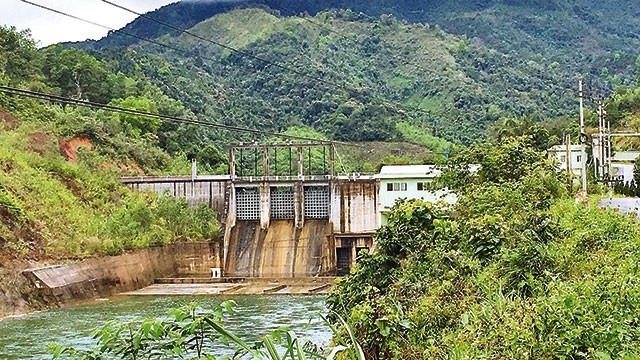 Một công trình thủy điện trên sông Miện ở Hà Giang. Một công trình thủy điện trên sông Miện ở Hà Giang.