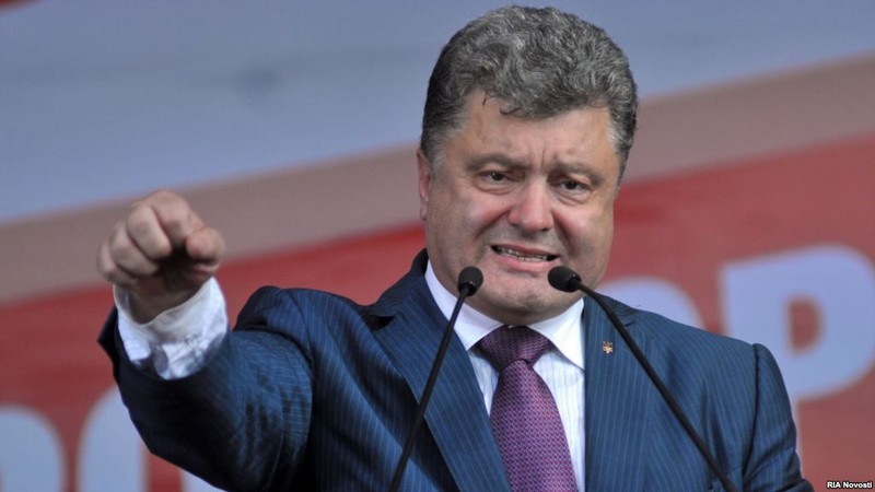 Tổng thống Ukraine Pyotr Poroshenko.