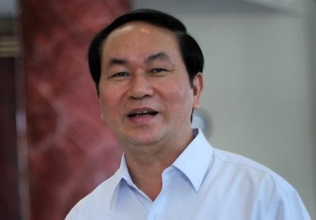 Chủ tịch nước Trần Đại Quang.