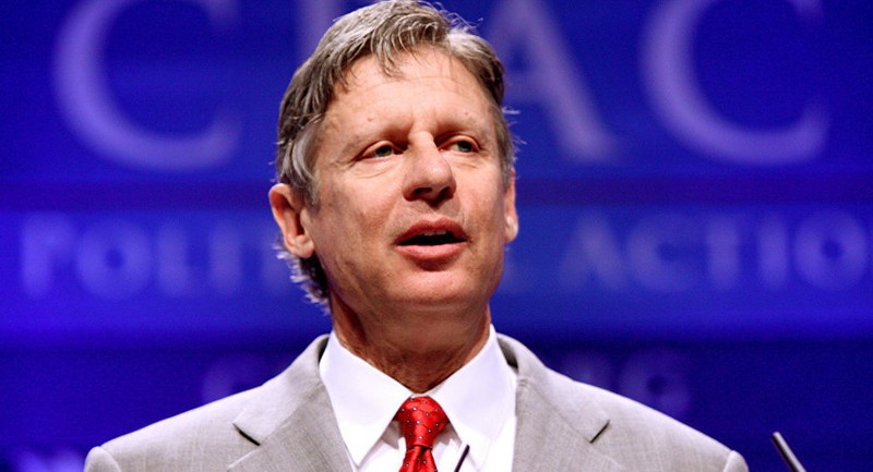 Ông Gary Johnson.