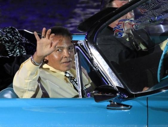 Muhammad Ali trong lần xuất hiện gần đây vào năm 2010.