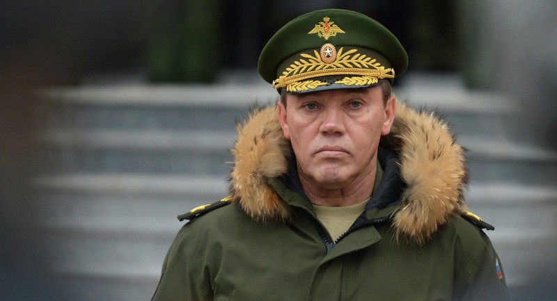 Tổng tham mưu trưởng các lực lượng vũ trang Nga, tướng Valery Gerasimov.