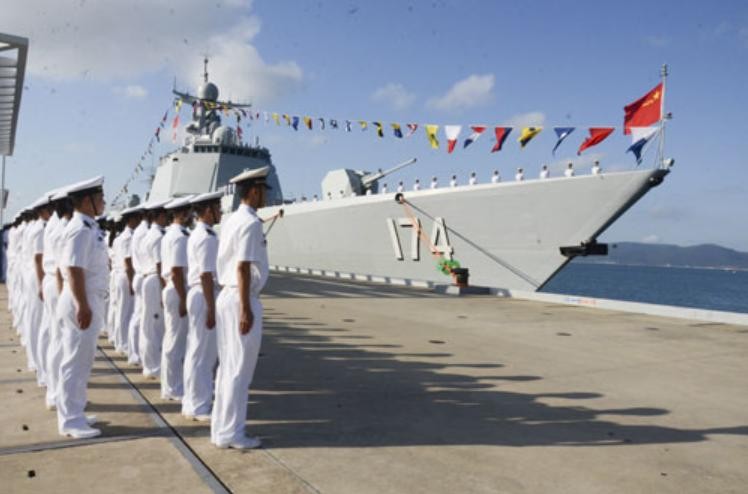 Tàu khu trục tên lửa Hợp Phì số hiệu 174 Type 052D Hạm đội Nam Hải, Hải quân Trung Quốc..