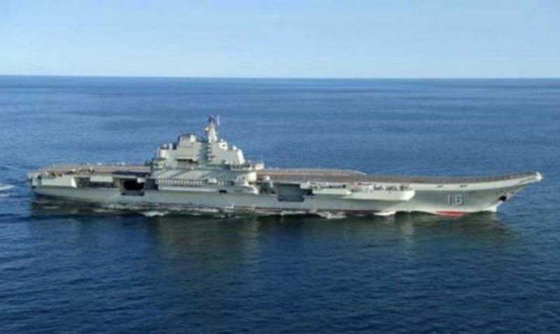 Tàu sân bay Liêu Ninh, Hải quân Trung Quốc.