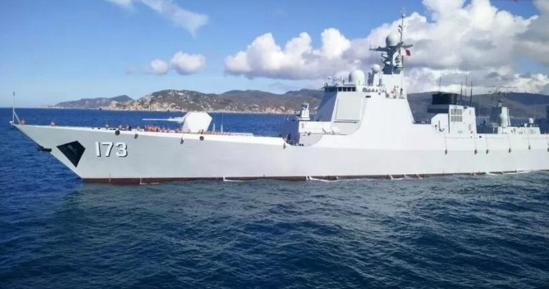 Tàu khu trục tên lửa Trường Sa số hiệu 173 Type 052D Hạm đội Nam Hải, Hải quân Trung Quốc.