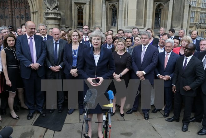 Tân Thủ tướng Anh Theresa May.