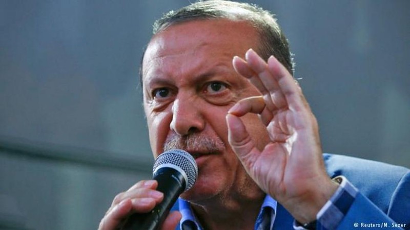 Tổng thống Thổ Nhĩ Kỳ Recep Tayyip Erdogan. Ảnh: Đài tiếng nói Đức.