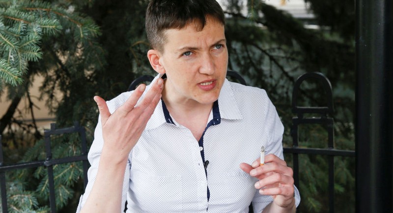 ​Bà Nadezhda Savchenko. 