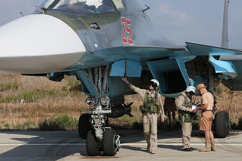 Không quân Nga ở Syria.