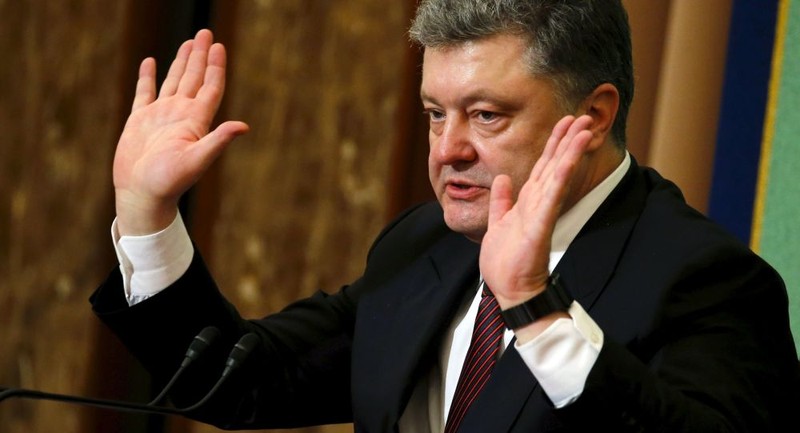 Tổng thống Ucraine Pyotr Poroshenko.