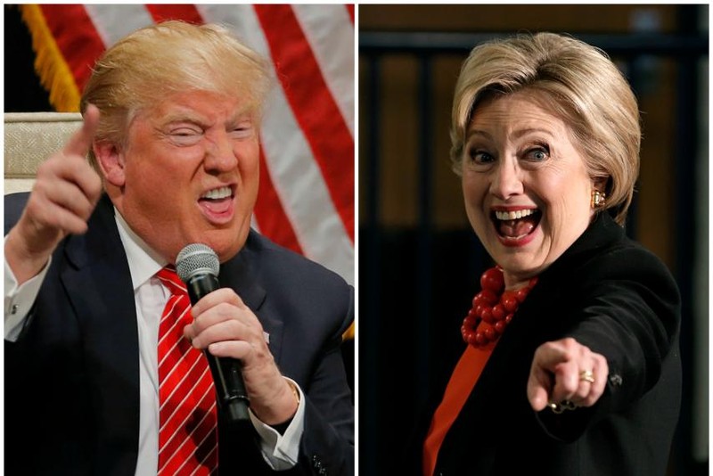 Thăm dò dư luận: Người Trung Quốc thích Hillary Clinton hơn Donald Trump