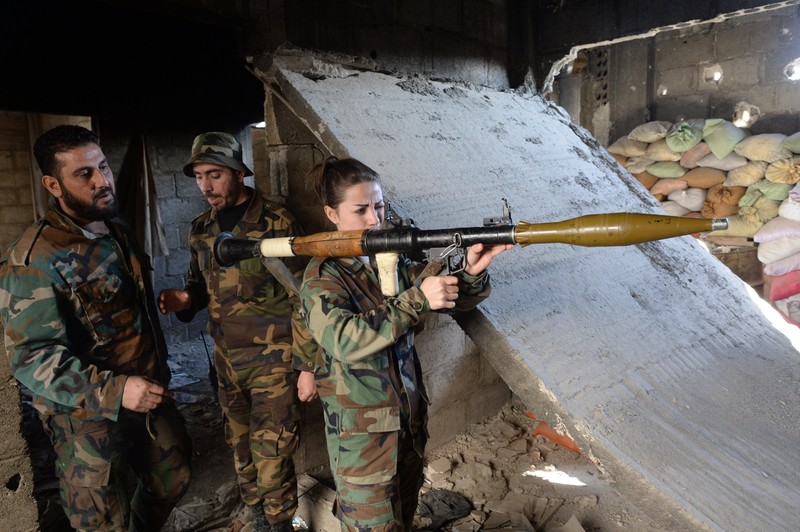 Quân đội Syria.