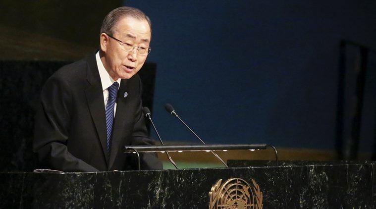 Tổng thư ký Liên Hiệp Quốc Ban Ki-moon.