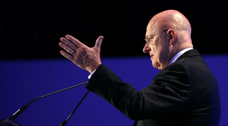 Người đứng đầu Cơ quan Tình báo Mỹ James Clapper (Ảnh: Reuters)