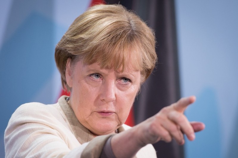 Bà Angela Merkel.