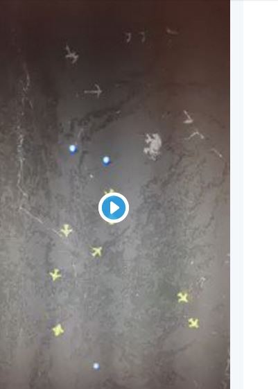 Khu vực có chiếc máy bay rơi.