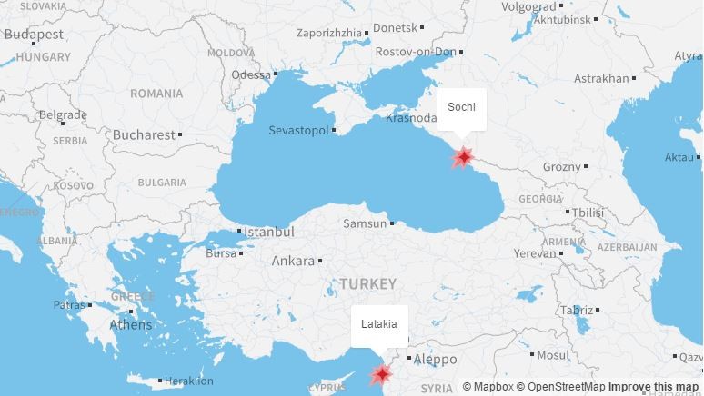 Lộ trình chiếc máy bay dự kiến sẽ thực hiện trước khi tai nạn xảy ra.