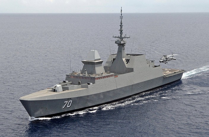 Chiến hạm RSS Steadfast số hiệu 70 của Hải quân Singapore