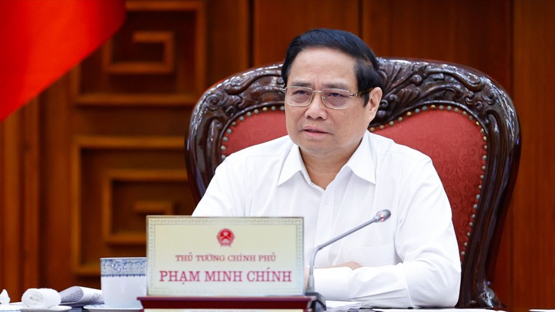 Thủ tướng Chính phủ Phạm Minh Chính. VGP/Nhật Bắc.