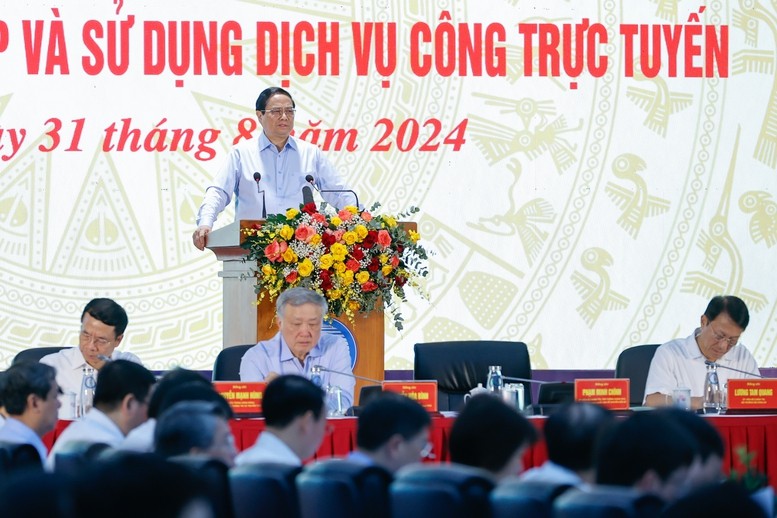 Thủ tướng Phạm Minh Chính. Ảnh VGP/Nhật Bắc. Anh 1.jpg