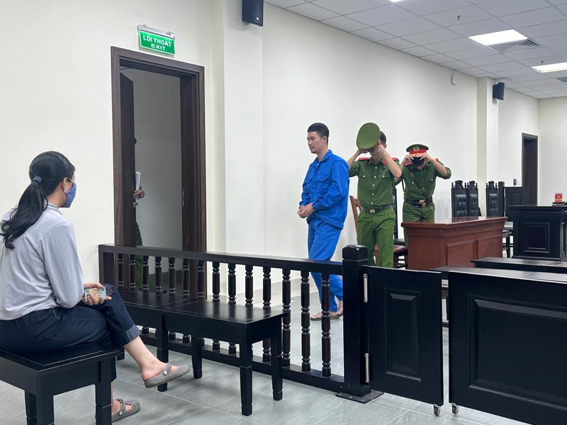 Bị cáo Khanh tại phiên tòa. Anh 3.jpeg