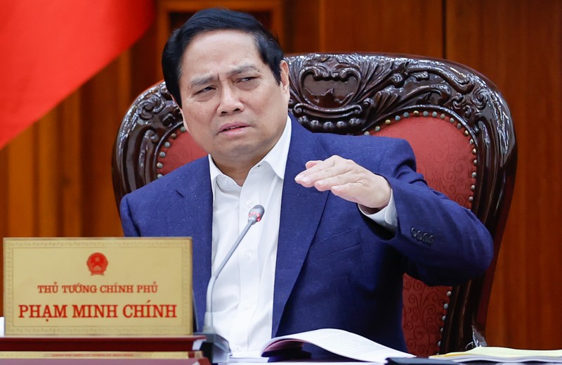Thủ tướng Phạm Minh Chính phát biểu tại phiên họp. Ảnh: VGP. img4082-17339829639291541717079.jpg