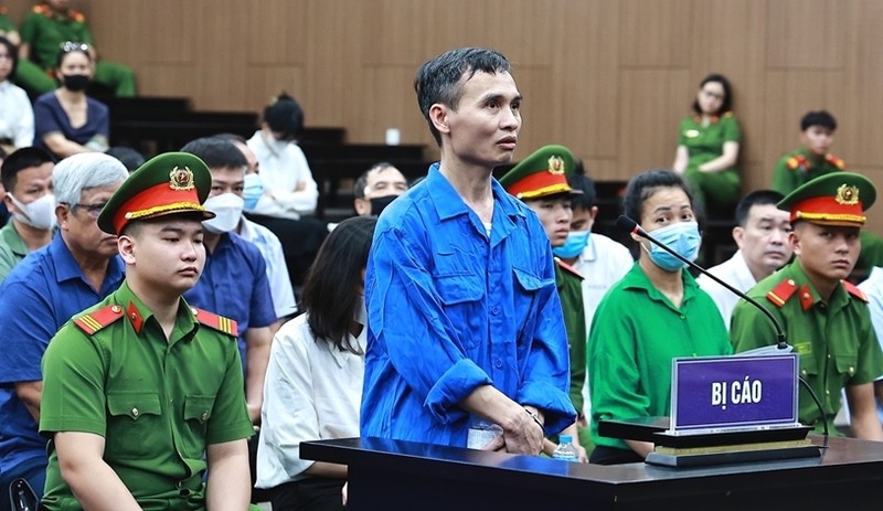 Bị cáo Lưu Anh Tuấn, cựu Chủ tịch HĐQT Công ty cổ phần Đất hiếm Việt Nam. Ảnh: N.H. Anh 1.jpg