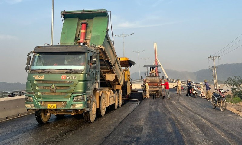 Dự án cầu Đồng Việt ở Bắc Giang. Ảnh: Báo Bắc Giang. Anh 1.jpg