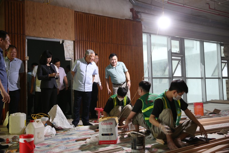 Bên trong Dự án cơ sở 2 BV Việt Đức. Ảnh: VGP. thi-sat-viet-duc-1-17479963525822131896604.jpg