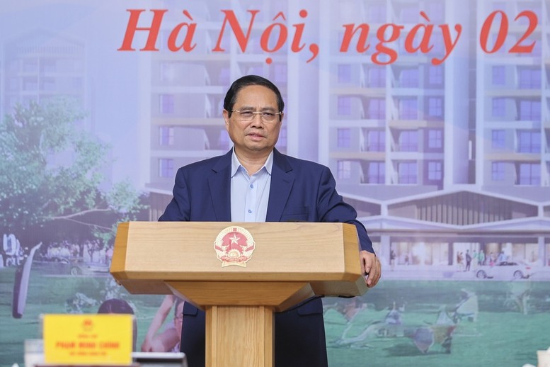 Thủ tướng Phạm Minh Chính phát biểu tại Hội nghị. Ảnh: VGP. Anh 1.jpg