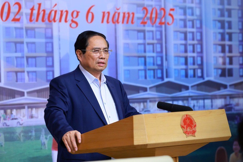 Thủ tướng Phạm Minh Chính phát biểu tại Hội nghị. Ảnh: VGP. Anh 1.jpg