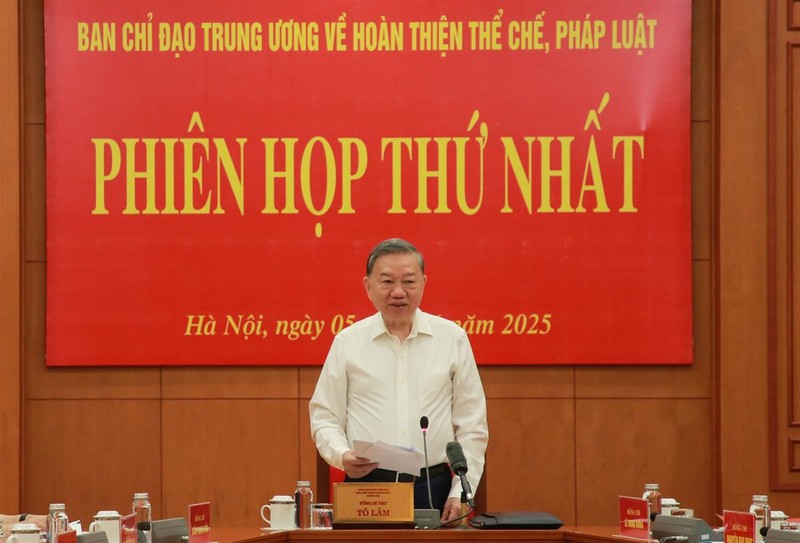 Tổng Bí thư Tô Lâm phát biểu tại phiên họp. Ảnh: Dangcongsan.org.vn Anh 1.png